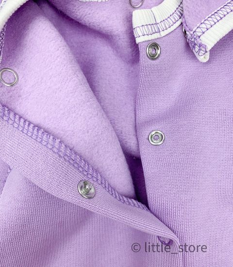 Комбинезон утепленный "Нежный возраст" Лиловый