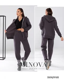 Костюм 680-темно-серый Minova