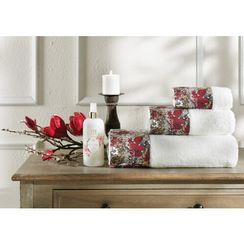 Набор полотенец Laila 3 предмета + ароматизатор TIVOLYO HOME