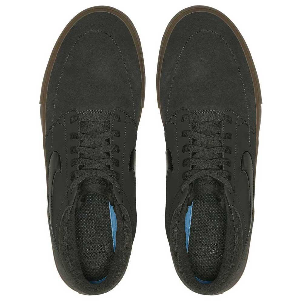 Кеды Nike SB Solarsoft Portmore II Mid Sequoia Gum Medium Brown Black