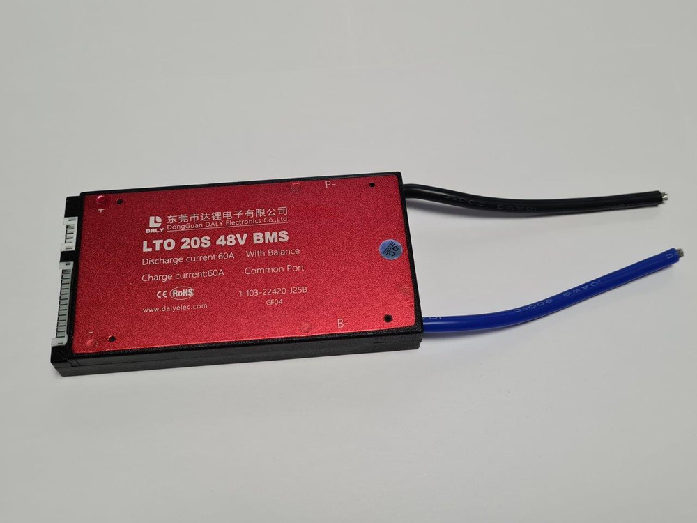 Плата контроля BMS LTO 20S 48V 60A