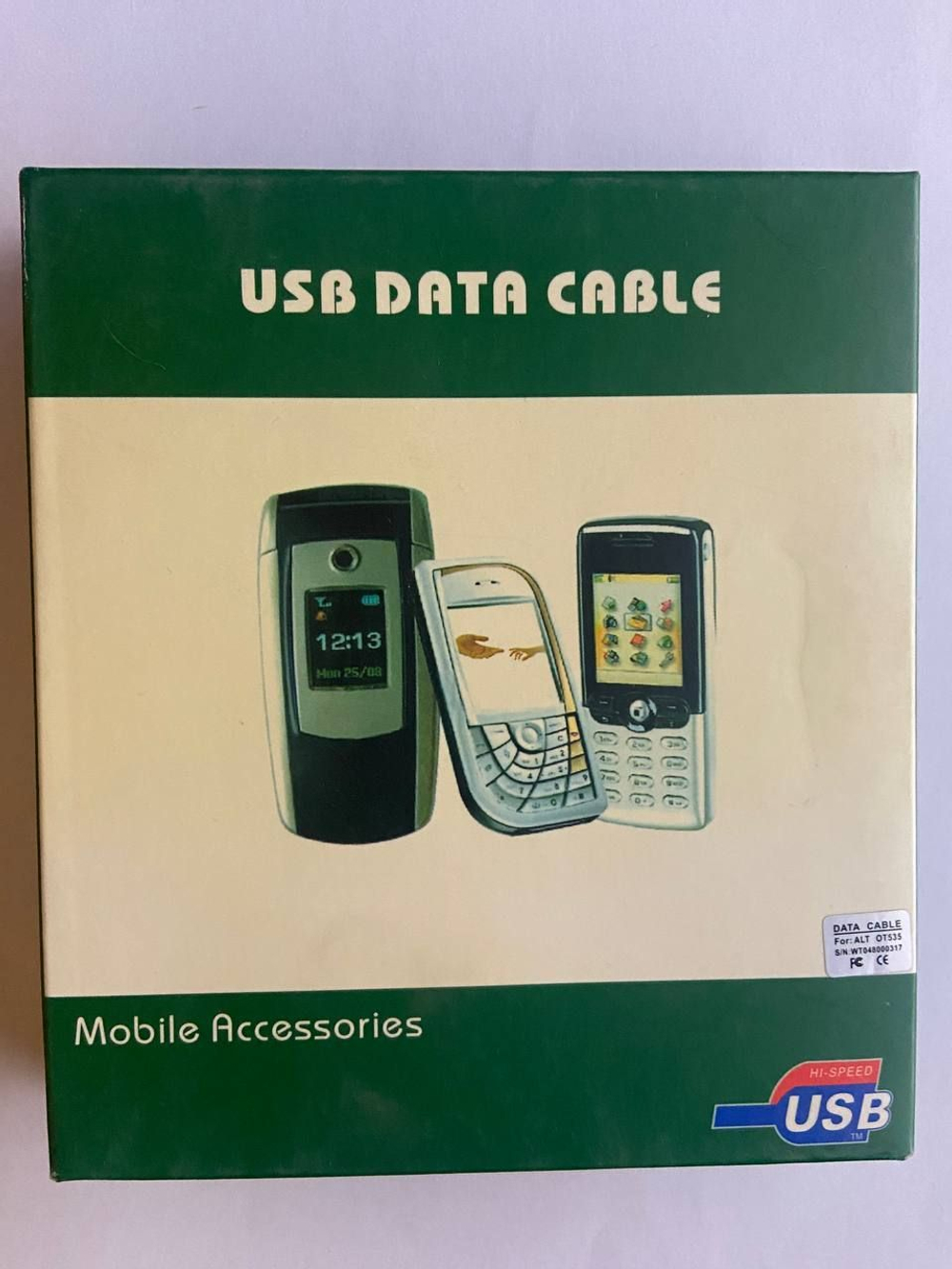 ДАТА КАБЕЛЬ USB data cable ALT OT535 + CD