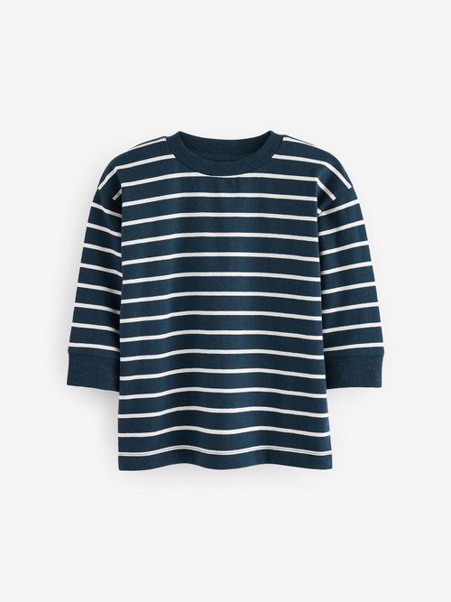 Лонгслив для мальчика Next N22-024, Темно-синий