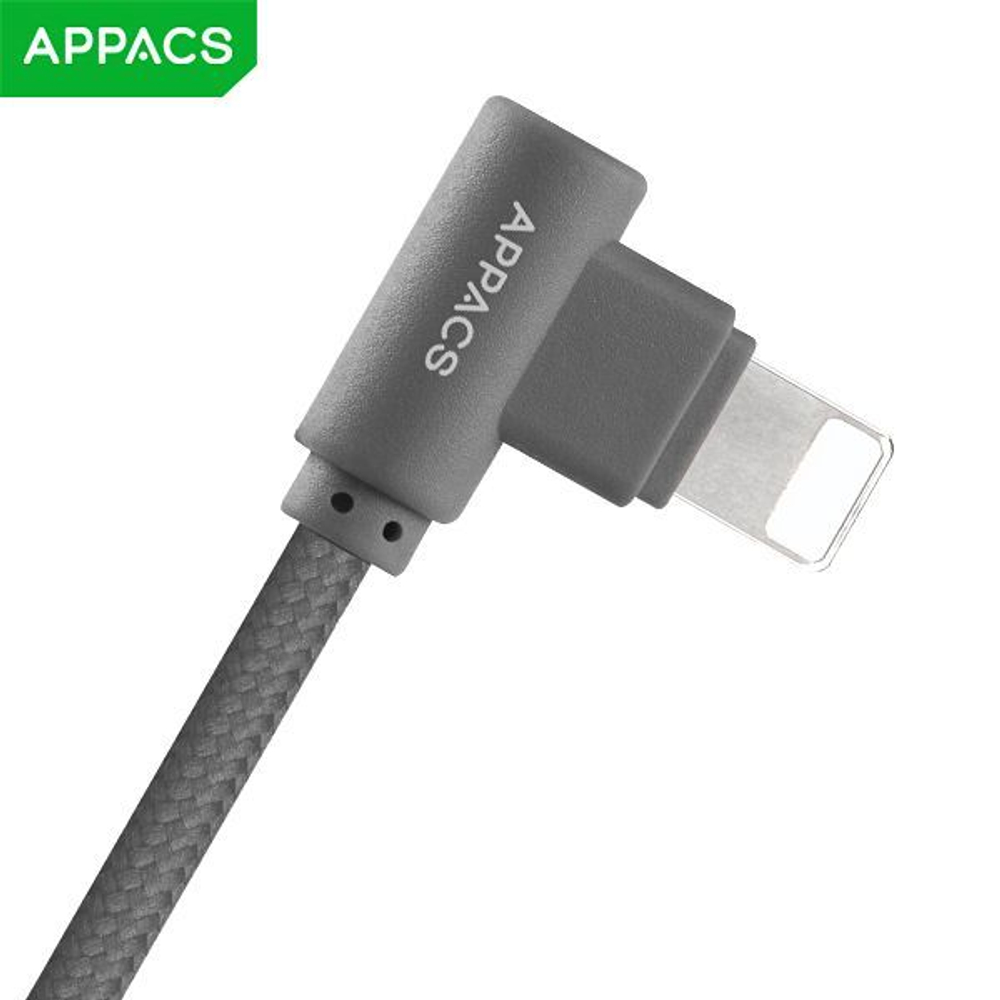 Кабель APPACS AP03180i, lightning (for iPhone), 5V/2.4A, 1 метр