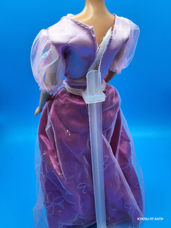 Одежда для куклы Барби винтаж платье 03349