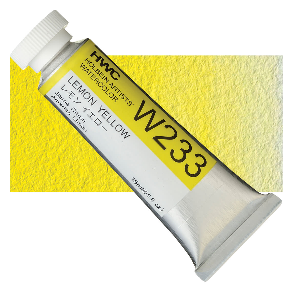 Акварель Holbein 15 мл. 233 [A] Lemon Yellow