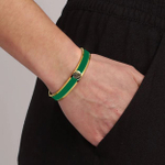 Браслет Dyrberg Kern PENNIKA II SG EMERALD GREEN 338715