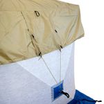 Накидка для зимней палатки СЛЕДОПЫТ 1,8х1,8 м, цв. олива/6/