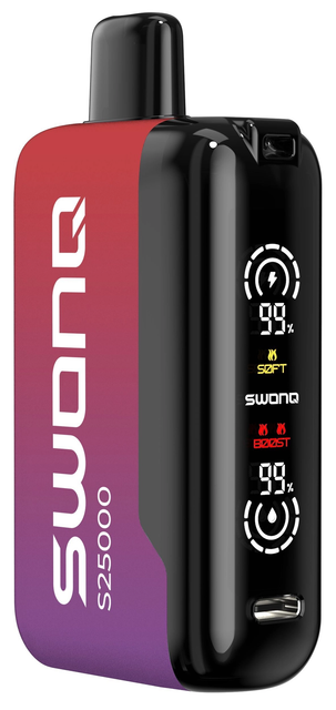 Одноразовый Pod Swonq S25000 - Клюква Виноград (25000 затяжек)