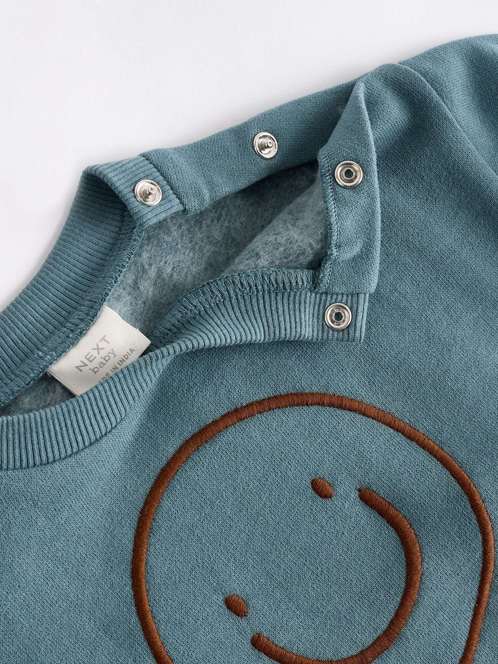 Свитшот и спортивные брюки в комплекте для малышей Next 984-910, Бирюзовый, Коричневый