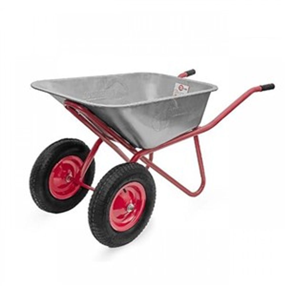 Тачка 150л х 2кол WB6422S колеса 6,5х80 D50/20мм с подшипником