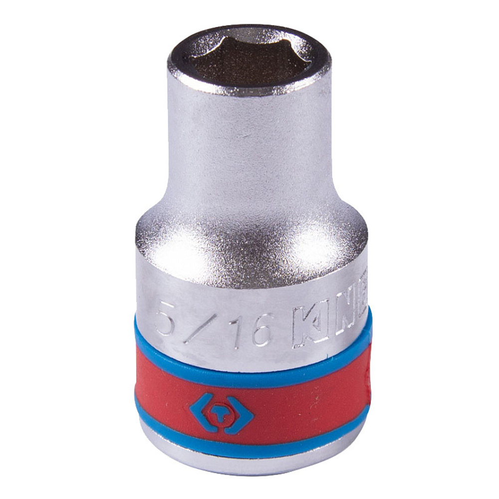 KING TONY (433510S) Головка торцевая стандартная шестигранная 1/2", дюймовая 5/16"