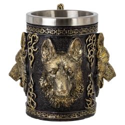 GAEM Кружка "Волк", 600 мл, L19 W14 H13,5 см
