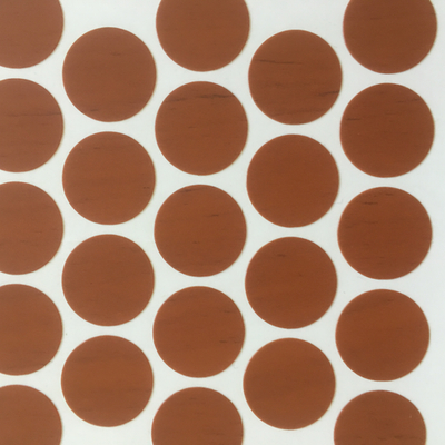 Заглушка универсальная для евровинтов, орех темный с НДС