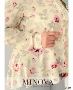 Блуза 2229-кремовый Minova