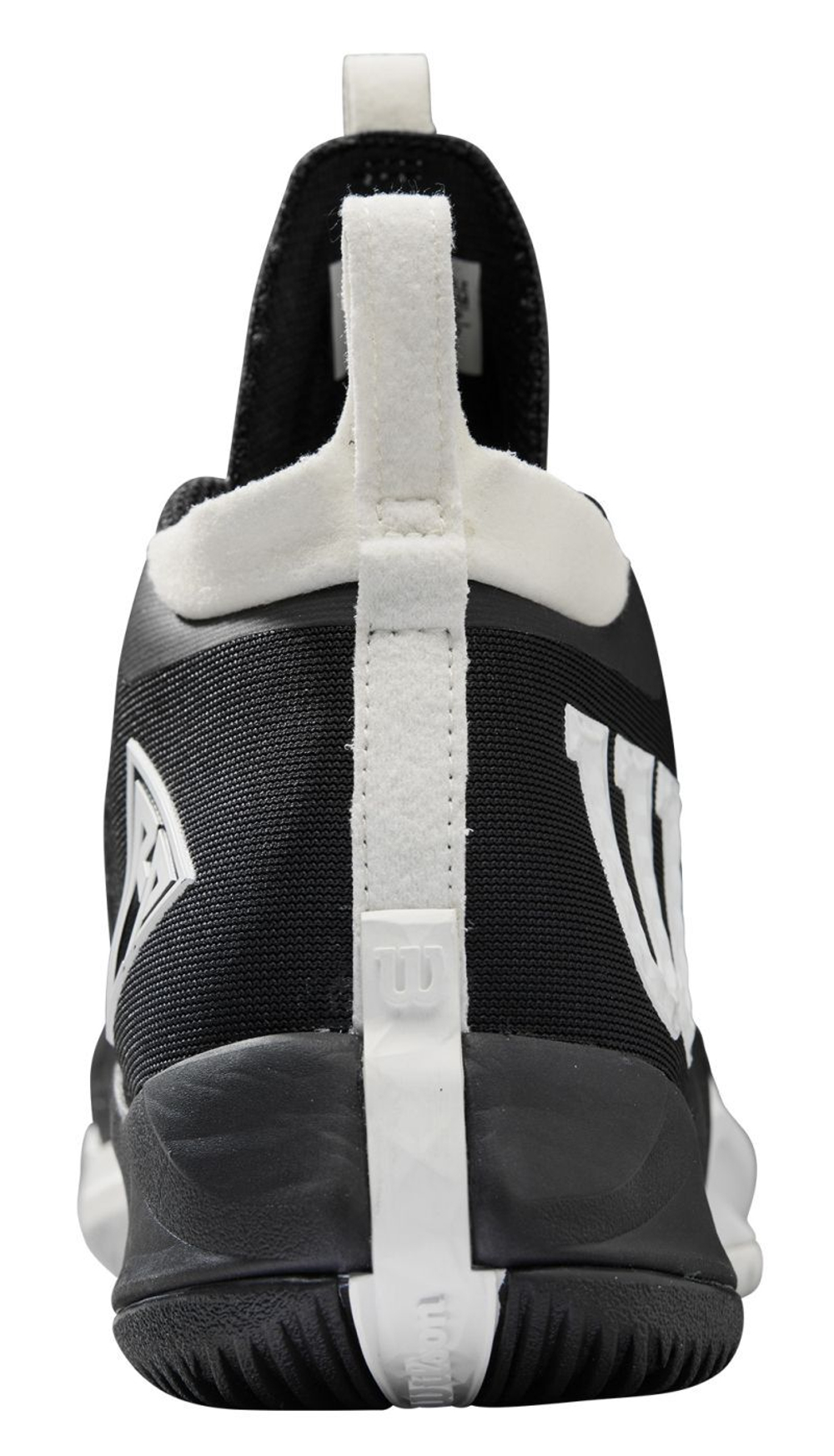 Мужские кроссовки теннисные Wilson Rush Pro Tour Mid - black/white/black