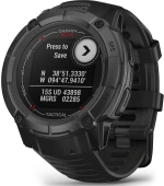 Умные часы Garmin Instinct 2X Solar Tactical Edition 50 мм, чёрный (Tactical Black)