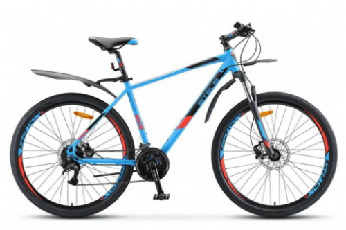 Велосипед Stels Navigator-745 D V010 Синий 27.5 (LU094373), 19