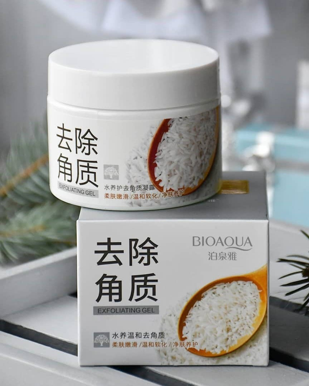 Пилинг-скатка для лица с рисом, 140г