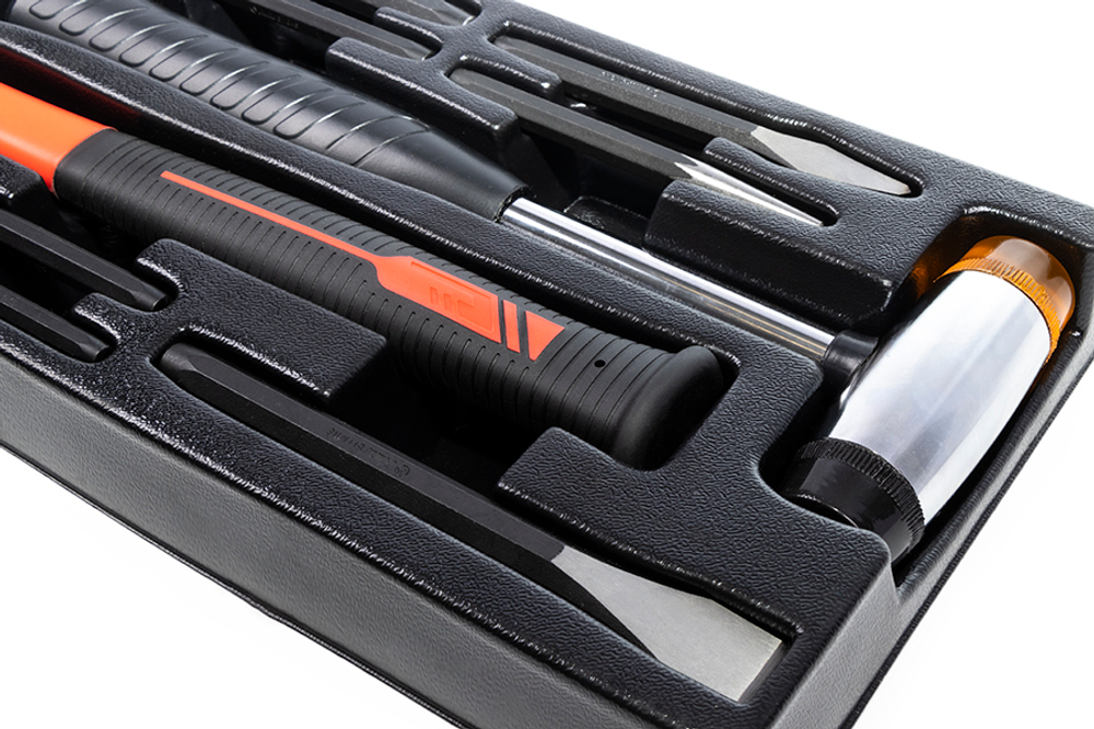 Набор молотков и выколоток Hans в ложементе, TT-13