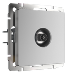 W1183006/ ТВ-розетка оконечная (серебряный) W1183006