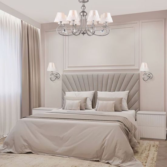 60069/8 / потолочный светильник /   серебро