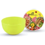 Миска 0,6л с крышкой «GRILL MENU» салатовый