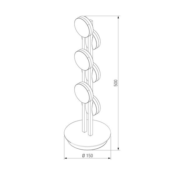 Настольная лампа Eurosvet Tapioca 90332/6