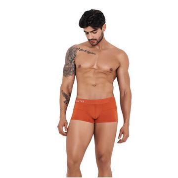 Мужские трусы хипсы оранжевые Clever Moda CURSE BOXER 126104