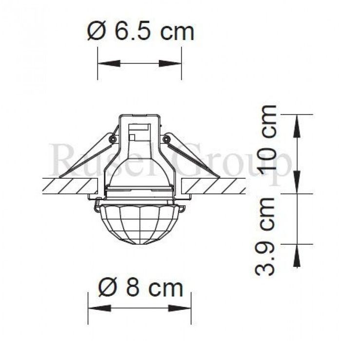 Потолочный светильник Swarovski VEGA A. 8992 NR 020 010