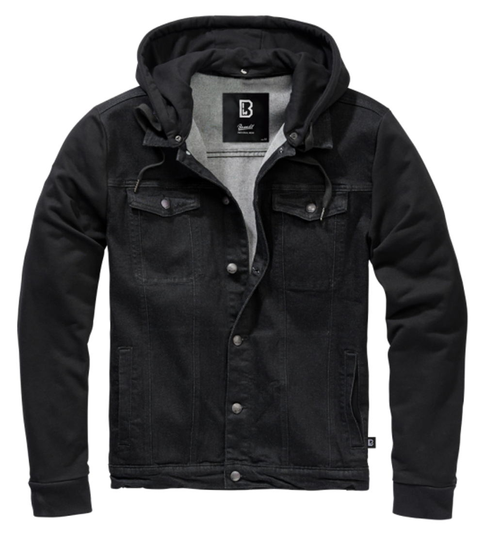 Brandit CRADOCK DENIM JACKET black+black