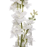 Цветок искусственный «Natur» 84см Дельфиниум белый