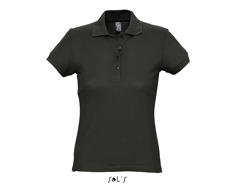 Рубашка поло женская Passion Чёрный  L