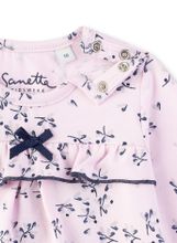 Цветочная кофточка с рюшами Sanetta KIDSWEAR