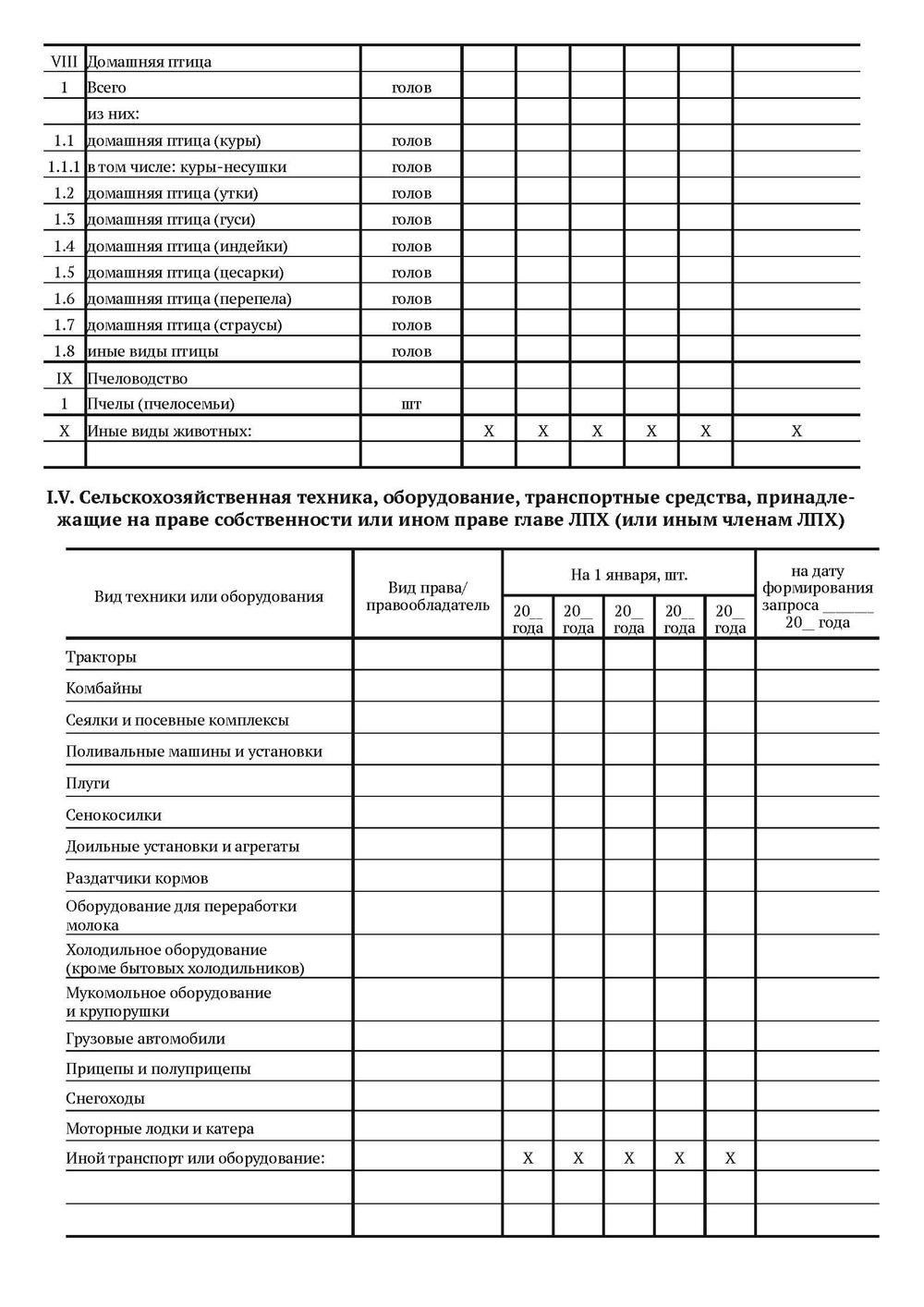 Похозяйственная книга