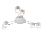 8235/6C COMFI LN26 242 белый, металл Люстра потолочная LED GX53 6*12W 220V GARETA