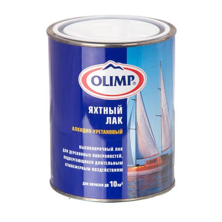 Лак яхтный Олимп глянцевый (0,9л)