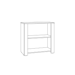 Комод 16.228.02 Джастин Белый шагрень, Дуб Белый