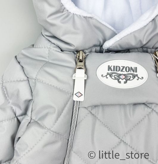 Комбинезон демисезонный "Коди" Светло-серый