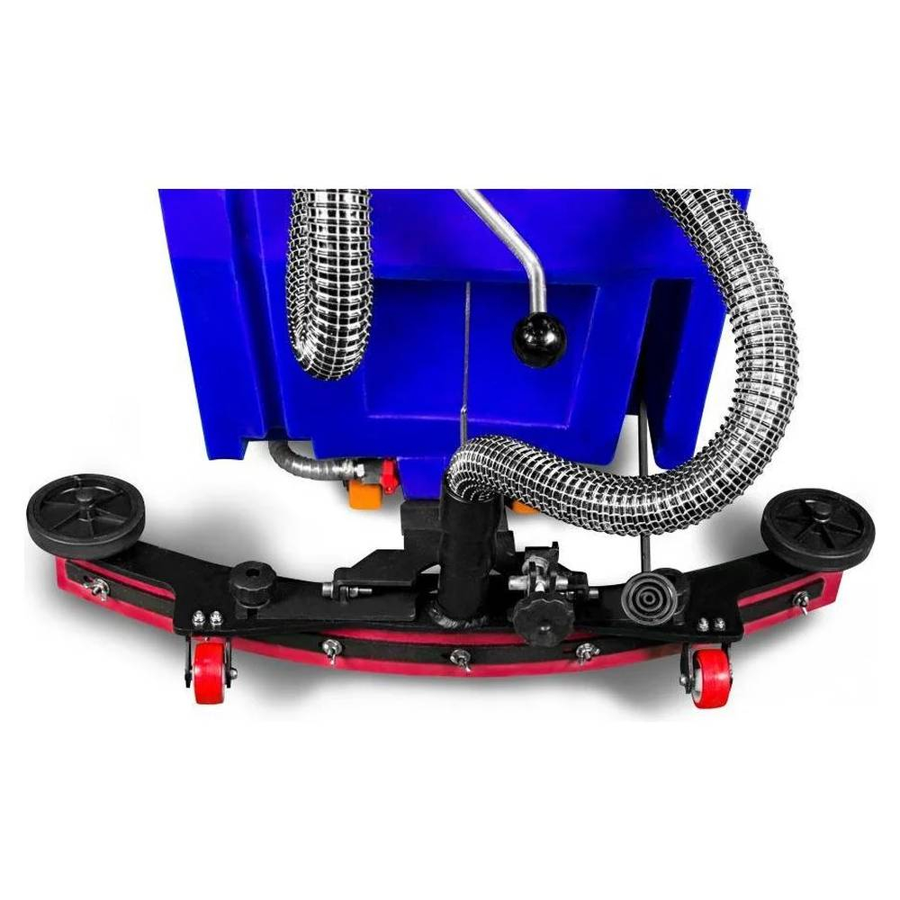 Аккумуляторная поломоечная машина Метлана М50B увеличенная емкость синяя