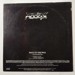 Винтажная виниловая пластинка LP Accept Balls To The Wall (Japan 1984) (No Obi)