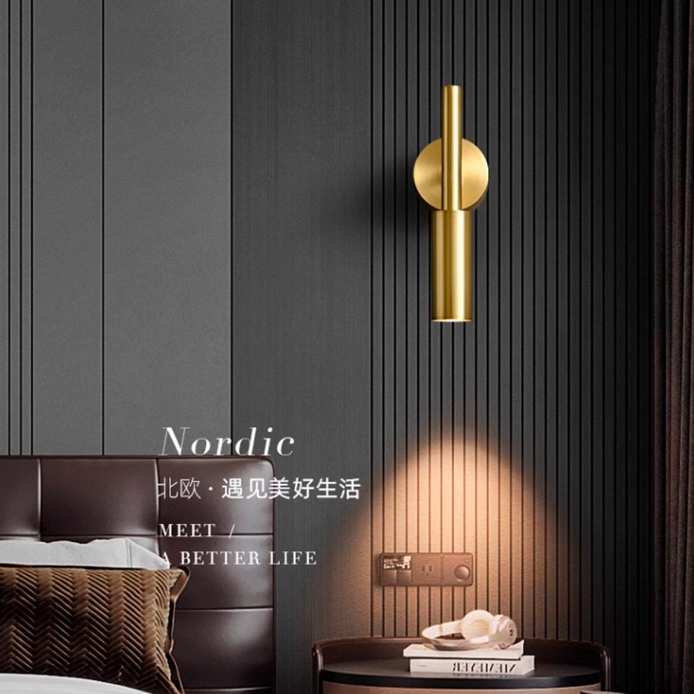 Настенный Светильник Bernard B Wall Brass By Imperiumloft