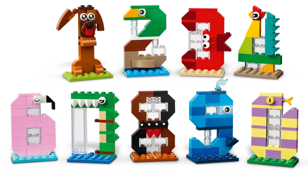 Конструктор LEGO 40807 Числа на день рождения