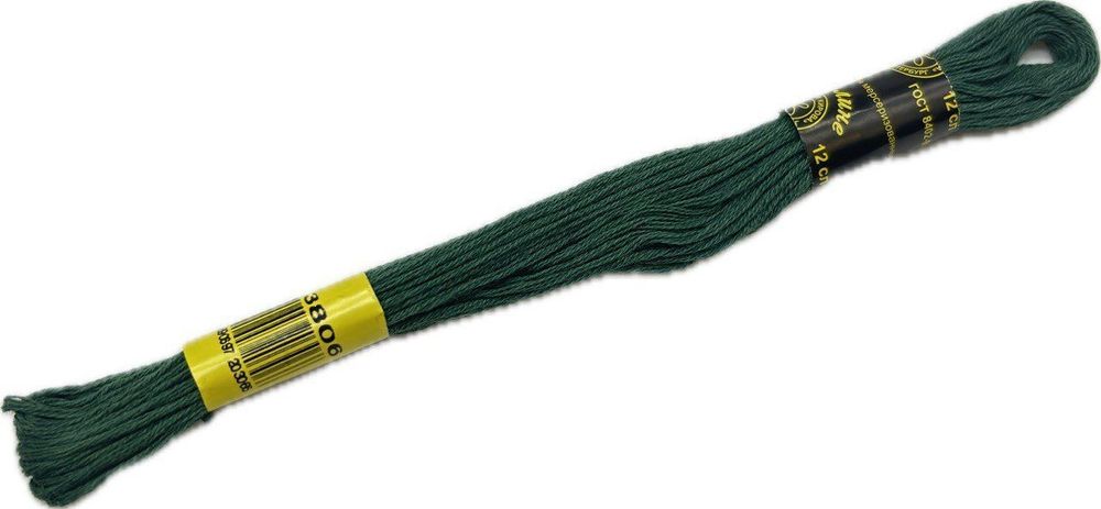 Нитки вышивальные Мулине 10м (3806)