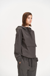 Худи спортивное, графитовое