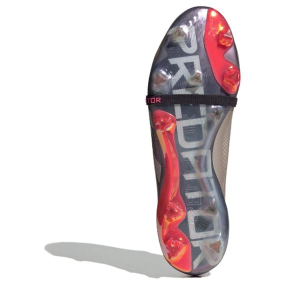 Элитные бутсы Adidas PREDATOR Низкие Серые кроссовки