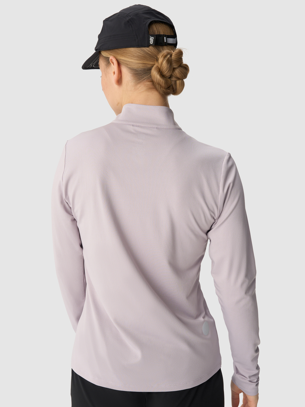 Лонгслив с молнией женский GRI Весна лаванда