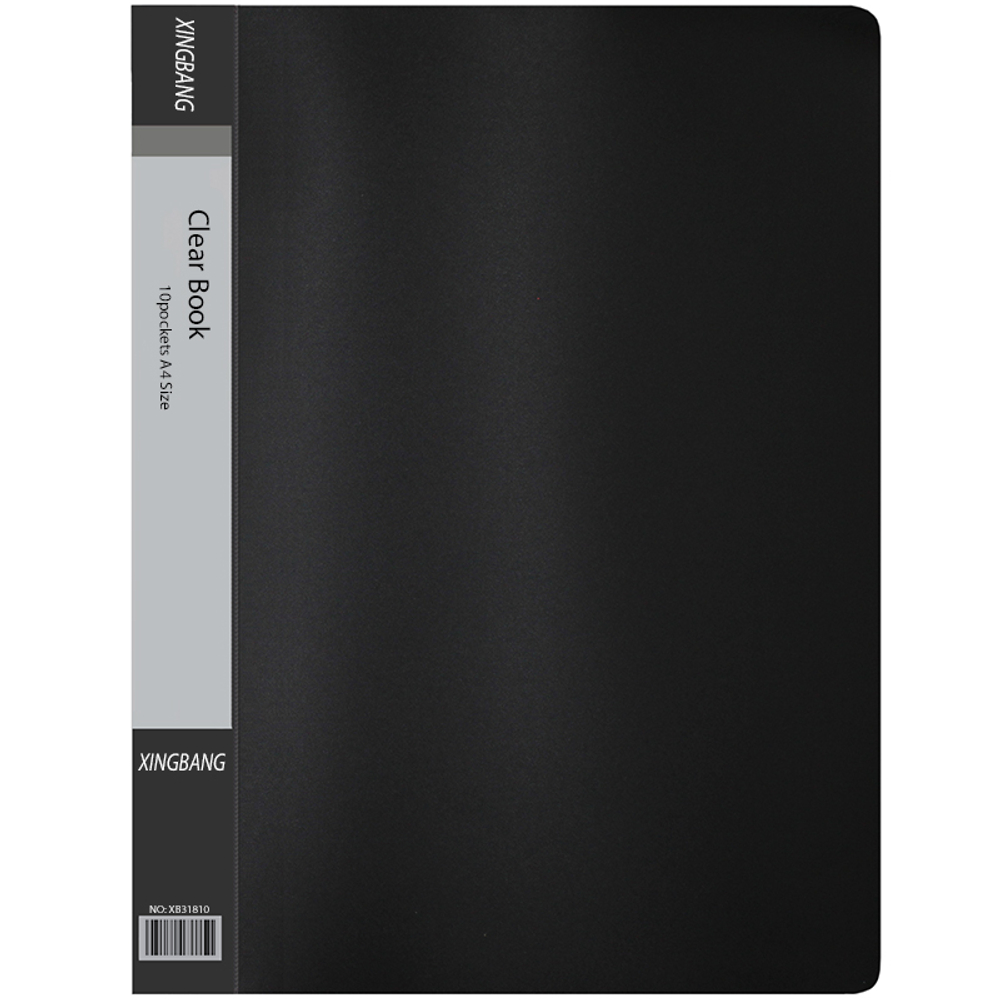 Папка с файлами "33610A" на 10 вкладышей, ассорти