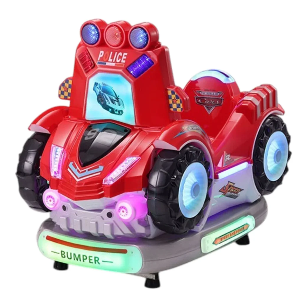 Аттракцион качалка с играми и мыльными пузырями «Патруль»