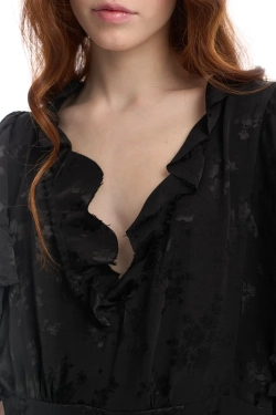 Туника с жаккардовым тиснением